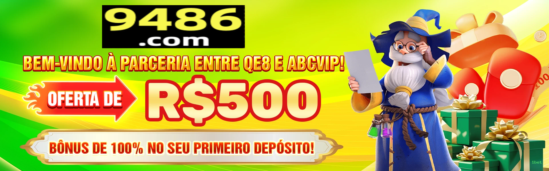 Bônus boas-vindas 1bet R$100